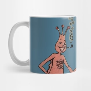 Dad Sea-Monkey Snuck Off for a Pipe Mug